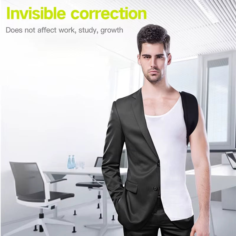 Adjustable Posture Corrector Back Brace Shoulder Support Corrector Prevention Humpback Back Health Care