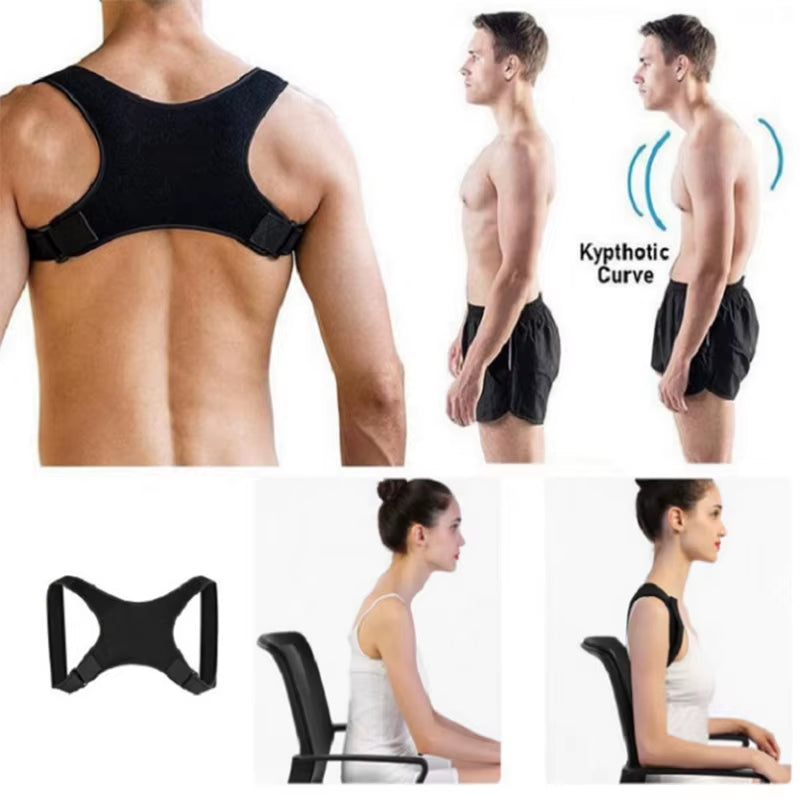 Adjustable Posture Corrector Back Brace Shoulder Support Corrector Prevention Humpback Back Health Care