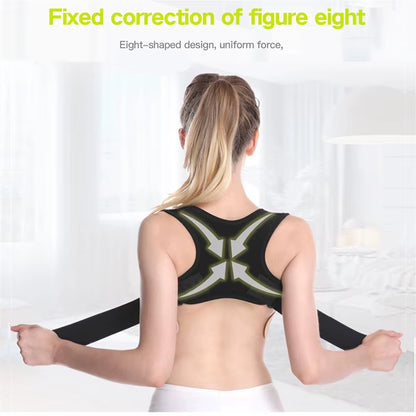 Adjustable Posture Corrector Back Brace Shoulder Support Corrector Prevention Humpback Back Health Care